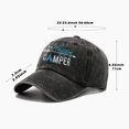 thumbnail image 4 of l'm a Happy CAMPER Embroidery baseball cap Unisex, 4 of 8