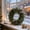 B, variant on HOARBOEG Frosted Christmas Wreath, 20/30/40 Inch Artificial Spruce Garland for Front Door Indoor Outdoor Holiday Decor