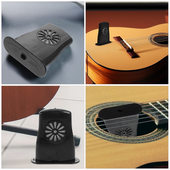 GAXIRE 6-Piece Guitar Humidifier Set with Compact Design for Effective Humidity Control and Guitar Maintenance