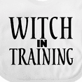 thumbnail image 4 of Inktastic Witch in Training Boys or Girls Baby Bib, 4 of 4