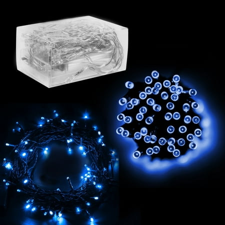 Ea Super Leds - 30 Mini Bulb LED Battery Operated Fairy String Lights in Blue (158