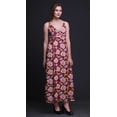 thumbnail image 2 of Bimba Robe Longue Maxi à Bretelles Spaghetti Ajustables à Imprimé Floral, Tenue de Plage d'Été - XX-Grand, 2 of 6