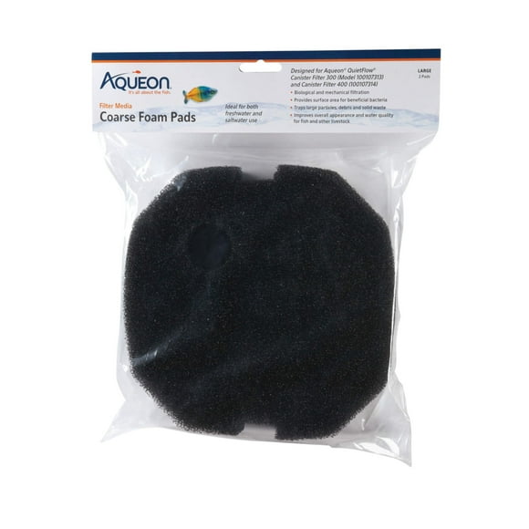Aqueon Coussin en Mousse Grossière pour QuietFlow 300/400-2 pk