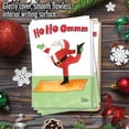 thumbnail image 5 of 12 Funny Christmas Cards Pack (1 Design, 12 Cards) - Santa Yoga Holiday B1885, 5 of 6