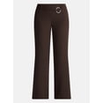 thumbnail image 5 of No Boundaries Belted Woven Trousers, 31.5" Inseam, Women's XXS-XXL, 5 of 5