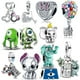 thumbnail image 3 of Pandora Hello Accesorios de plata de ley 925 para mujer, abalorios originales de Disney, monster, zapatos, dijes compatibles con Pandora 925, pulsera artesanal, 3 of 4