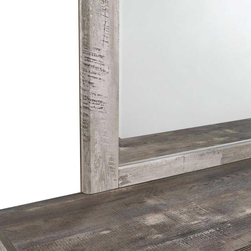 Picket House Furnishings Adam 6-Drawer Dresser with Mirror