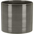 thumbnail image 1 of 11" Grey Glass Fashionista Ceramic Planter, 1 of 2
