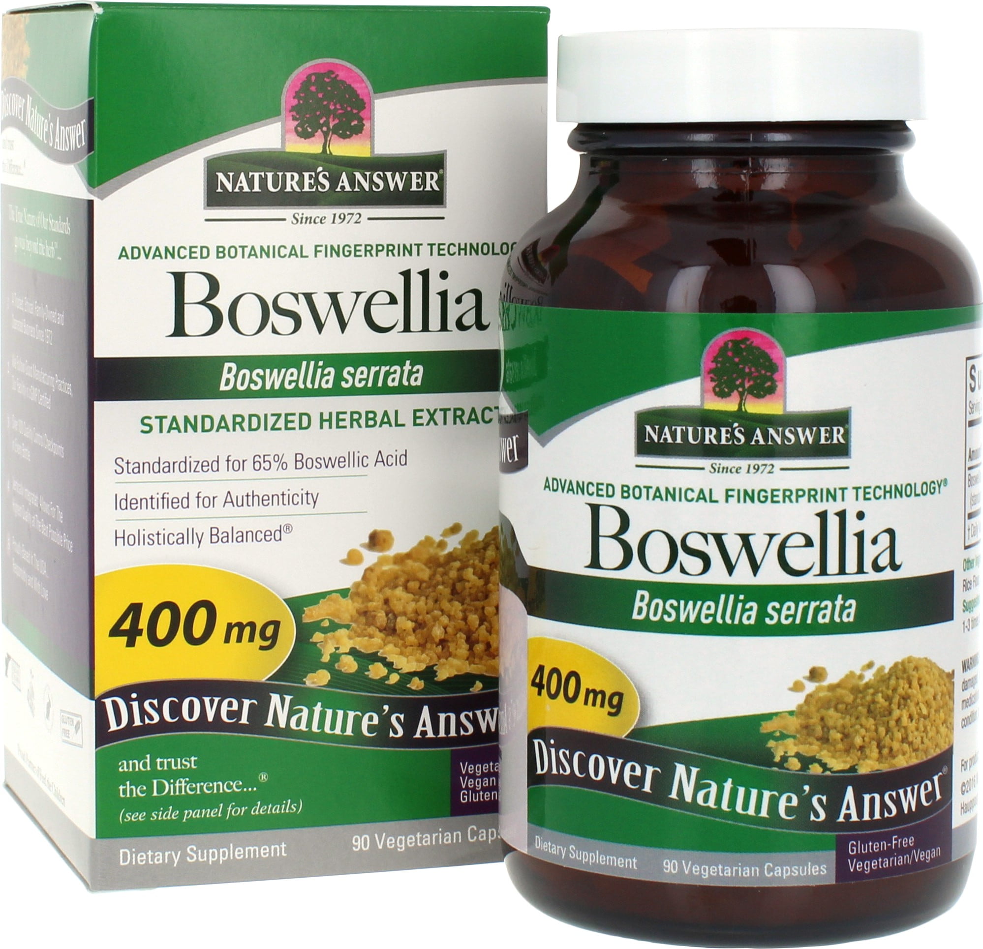 Nature's Answer Boswellia Herbal Supplements, 90 Ct