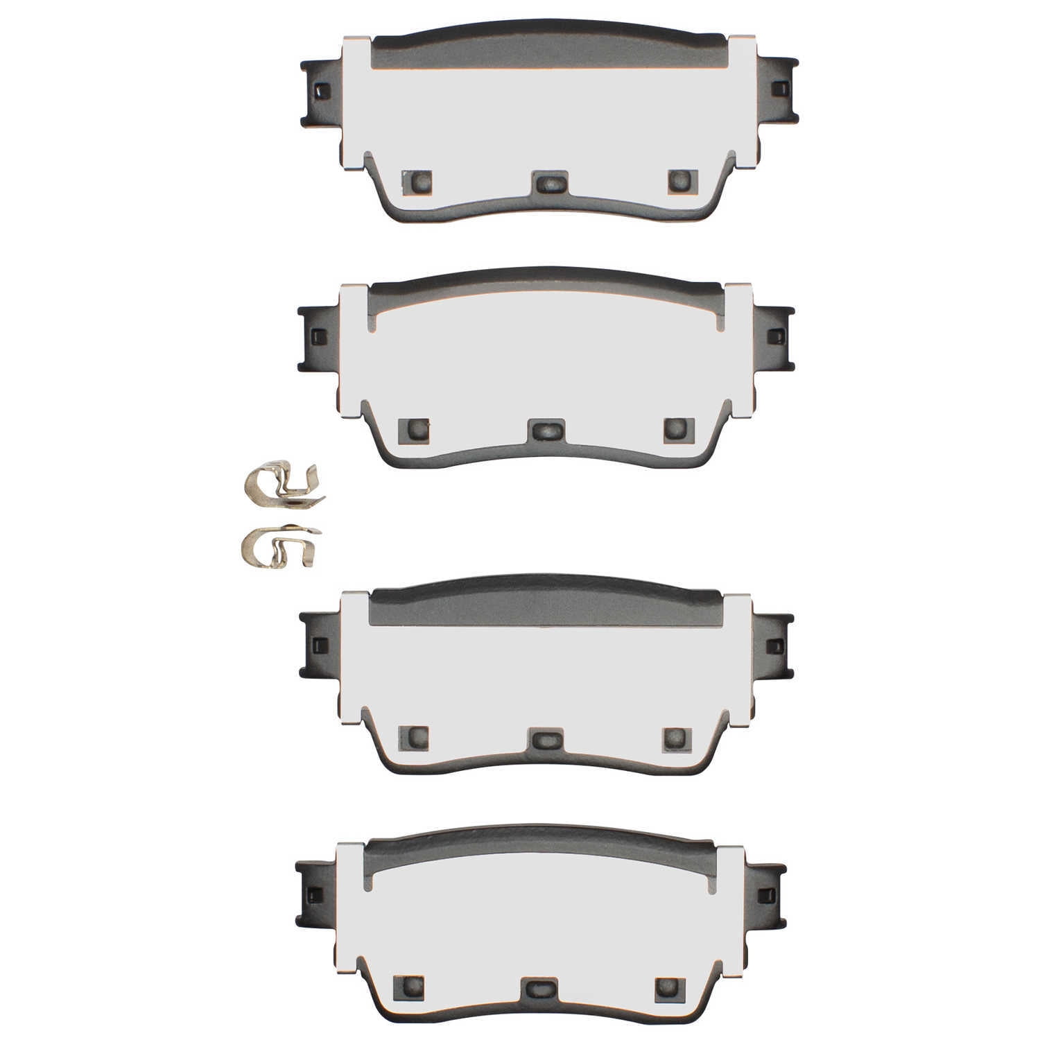 Dynamic 1551-2200-00 DFC 5000 Advanced Brake Pads - Ceramic Fits select: 2021-2022 NISSAN ROGUE, 2019-2020 NISSAN ALTIMA S