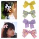 thumbnail image 3 of Pinzas de pelo de mariposa para niñas, mini pinzas de pelo para mujer, accesorios de pelo de 3 pulgadas, 4 piezas, pinzas de pelo para niñas, soporte de cola de caballo para bebé Feliz Sencillez, 3 of 5
