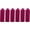 Purple x6, variant on 6 Set 1.25"x4" 100% Pure Natural Handmade Beeswax Honeycomb Hand Rolled Unscented Tapers Candles Red