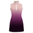 thumbnail image 6 of Shadoumai Athletic Tennis Girls Dress 4T,Girls Tennis Dress 1/4 Zip Golf Outfit Built-In Bra & Shorts Pickleball Athletic Dress Workout Pockets 4-13Y, 6 of 6