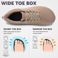 thumbnail image 3 of Barerun Men’s Wide Toe Box Slip On Walking Shoes Lightweight Cushioned Sneakers Non Slip Breathable Athletic Shoes, 3 of 6
