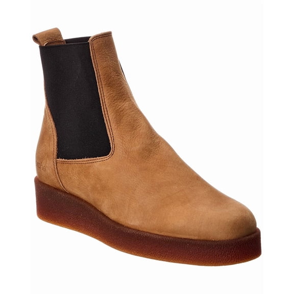 Arche Comsky Leather Boot, 38, Brown