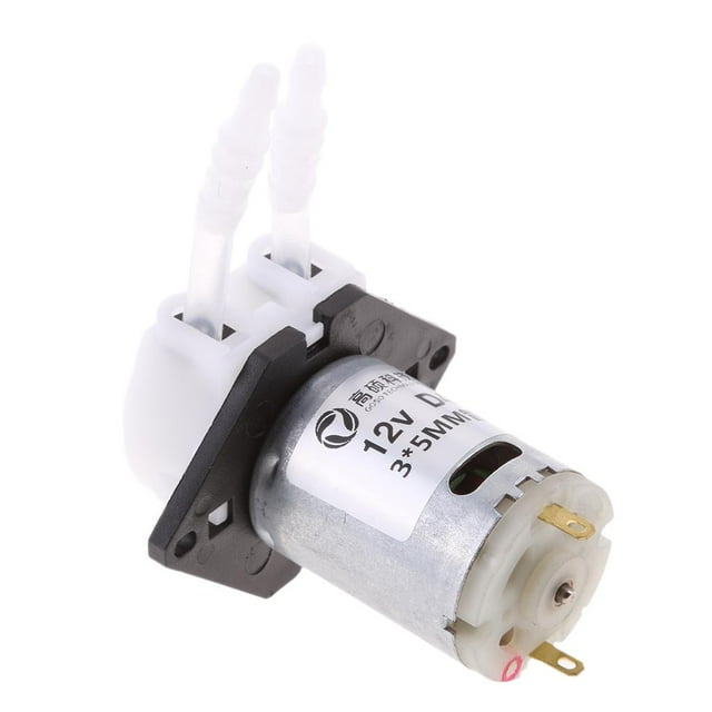 DC 12V / 24V Bomba Dosificadora Peristáltica Bomba de Cabezal de Bomba Autocebante - D4 12V Macarena Bomba de Dosificación de Laboratorio