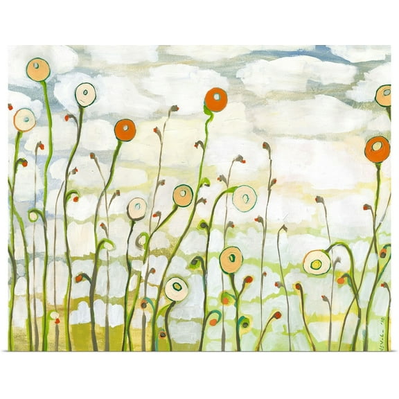 Great BIG Canvas | Rolled Jennifer Lommers Poster Print entitled Watching the Clouds Go By No 2