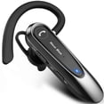 thumbnail image 4 of Audifonos Bluetooth Con Mic, Llamadas Inalámbricas, Transmisión de Música y Podcasts Desde Dispositivos Móviles, Negro New Bee B45, 4 of 6