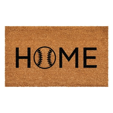 Calloway Mills 108921729 17 x 29 in. Baseball Home Rectangular Doormat, Multi Color
