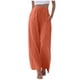thumbnail image 1 of Pantalones de cintura alta y pierna ancha para mujer - Elástico con cordón, pierna recta cómoda, con bolsillos, 1 of 6