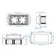 thumbnail image 3 of Speravity Reemplazo de ventilación lateral Universal DC 12V RVs, remolque, caravana, barco, ventilación, ventiladores de escape, piezas de repuesto de Accesorios para vehículos recreativos Negro Speravity VI015977-01B, 3 of 6