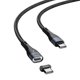 thumbnail image 3 of Baseus Catxc-q01 Serie Magnética De Zinc 100w Pd Usb-c / Type-c A Usb-c / Type-c Cable De Datos De Carga Rápidaf-f, 3 of 5