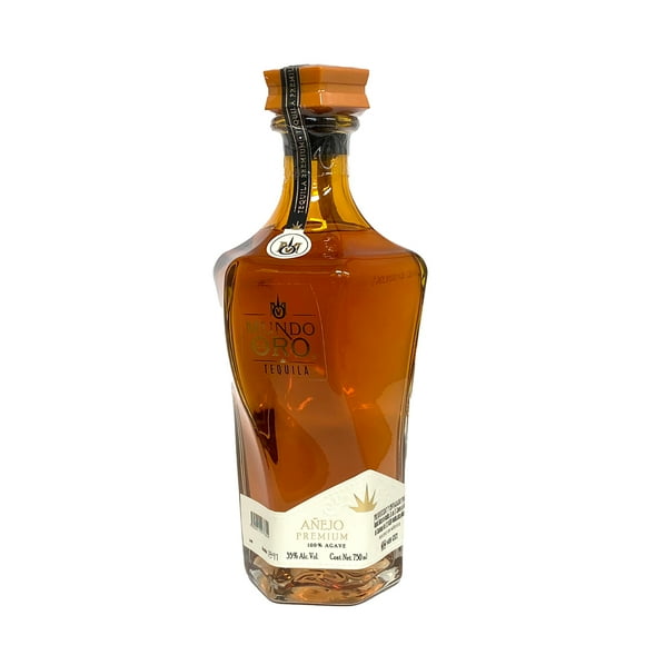 Tequila Artesanal Mundo de Oro Añejo 750 ml