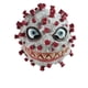 thumbnail image 1 of Creepy Scary Halloween Ncov-19 Mask, Virus Mask Novelty Halloween Costume Latex Head Party Decoration Mask, Halloween horror anti-epidemic propaganda, 1 of 5