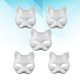 thumbnail image 3 of 5 PCS Cat Face Face Mask Pintorable Masilla en blanco pintable Eco-Friendly Pulp Fiest Mask Masquerada Masquerada Cosplay Accesorio Blanco HOMEMAXS HaoMX5527235, 3 of 6