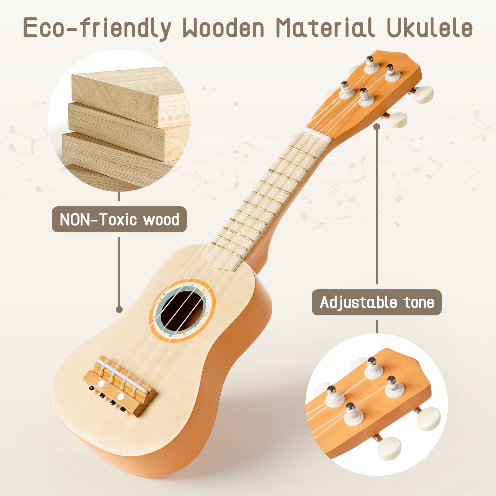 Vanplay Kids 7-in-1 Musical Instrument Set for Children 3+