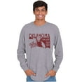 thumbnail image 5 of Popeye Oklahoma OK Local State Pride Long Sleeve TShirt Men Women Brisco Brands S, 5 of 6