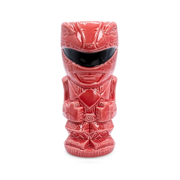 Geeki Tikis Power Rangers Red Ranger Ceramic Mug | Holds 16 Ounces