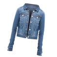 thumbnail image 4 of Chaqueta retro Nikou Chaqueta de mujer estilo retro ropa de abrigo corta, 4 of 9