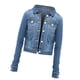 thumbnail image 4 of Chaqueta retro Nikou Chaqueta de mujer estilo retro ropa de abrigo corta, 4 of 9