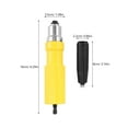 thumbnail image 2 of FONWILYO 1Set Rivet Adapter for Drill Electric Rivet Tool Connector Hand Tool Accessories in Assorted Colors, 2 of 7
