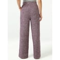 thumbnail image 2 of Joyspun Women's Chenille Wide Leg Pajama Pants, Sizes up to 3X, 2 of 3