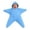 #1-Light Blue, variant on Baby Starfish Onesie, Thick Imitation Starfish Romper, Footie Jumpsuit Winter Warm Outfits (0-3 Months)