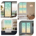 thumbnail image 7 of Teal Yellow Ombre Coastal Window Privacy Film,Sea Nautical Summer Beach Starfish Coral Static Cling UV Sun Blocking Window Tint Day and Night,Non-Adhesive One Way Privacy Cover 35.4''x78.7'', 7 of 7