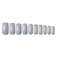 thumbnail image 1 of 1 Set False Full Coverage Shape French Style Classic Trend Manicure Stickers Strong Adhesion Magnificent Natural Paster Natural Full Paste, 1 of 7