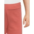 thumbnail image 3 of Garanimals Toddler Girl Solid Fleece Joggers, Sizes 2T-5T, 3 of 6