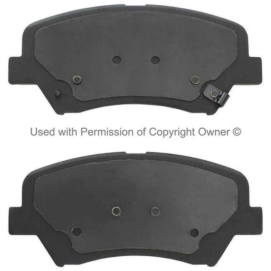 Mpa Electrical 1003-1543AM Quality Built Black Series Semi Metallic Brake