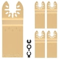 thumbnail image 1 of 5Pcs Oscillating Saw Blades 34MM Diamond Coating Oscillating Tool Blades Sharp Wear Resistant Multitool Blades with Adapters for Grout Cement Grit Mortar Removal, 1 of 11