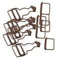 thumbnail image 1 of 3xJuego De 6 Sujetadores De Peto Clip/Hebillas De Tirantes Para Tirantes 2.8cm Bronce Sunnimix Hebillas de refuerzo, 1 of 8