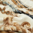 thumbnail image 5 of JML Fleece Sherpa Borrego Blanket 1 Piece,3 Ply Winter Warm Borrego Bed Blanket King 85"x93", 5 of 5