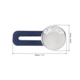 thumbnail image 2 of Unique Bargains Waist Extender Buckle Retractable Style Jeans Button Pins Pants Waistband Button Tighten Silver 6 Pack, 2 of 5