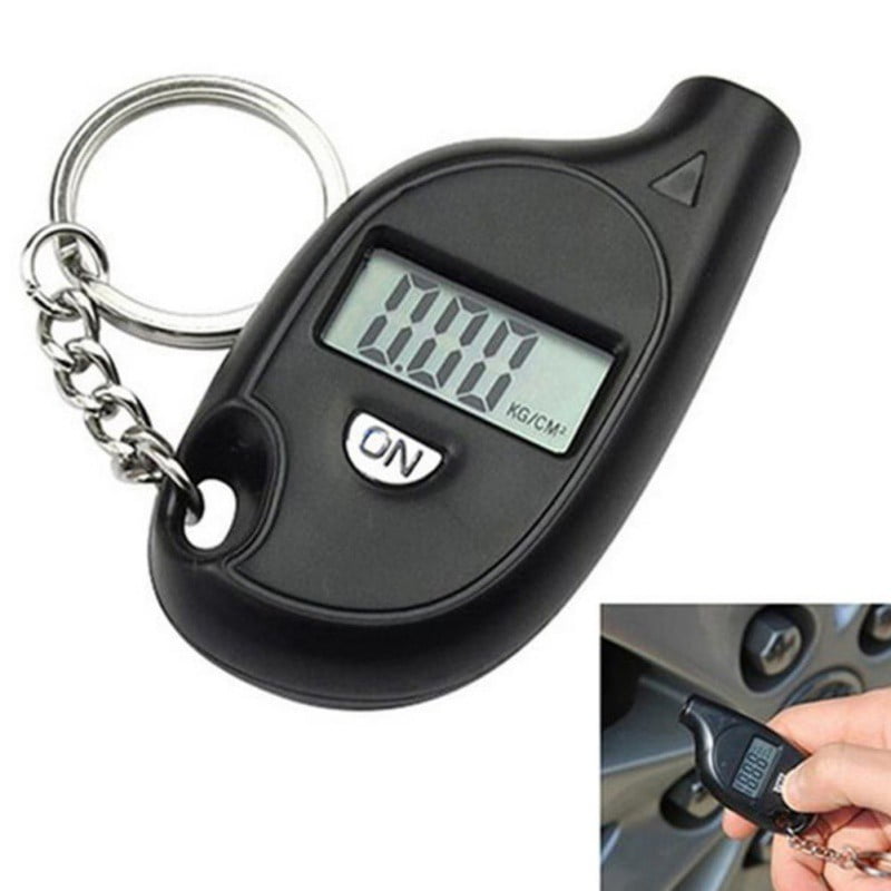 Mini Portable Cars Digital LCD Tire Air Manometer Pressure Gauge Tester Manometer