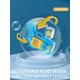 thumbnail image 4 of 1 Box Children's Toy Bubble Gun, 10-hole Electric Cartoon Bubble Machine, Fully Automatic, Continuously Blows Colorful Bubbles, With Light & Music, Ou, 4 of 4