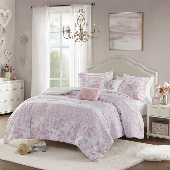 Floral Paisley Comforter Set Twin/Twin XL