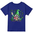 thumbnail image 1 of Hauts d'Été pour Femmes 2023 T-Shirts Imprimés Grande Taille Col Rond Imprimé Chat Manches Courtes Tee Graphique, 1 of 4