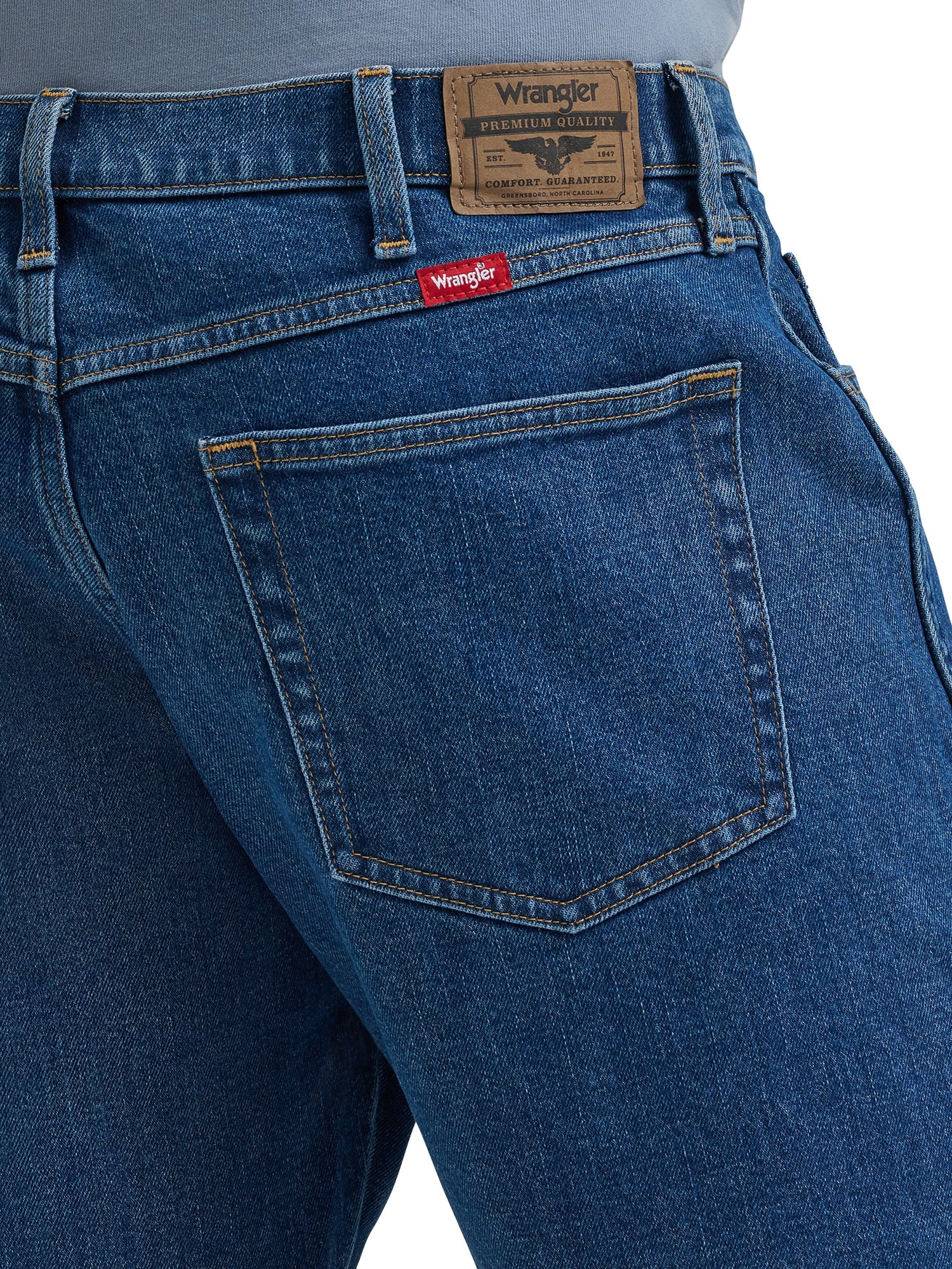 Wrangler® Men's and Big Men's Relaxed Fit Five Pocket Denim Short (30-50)